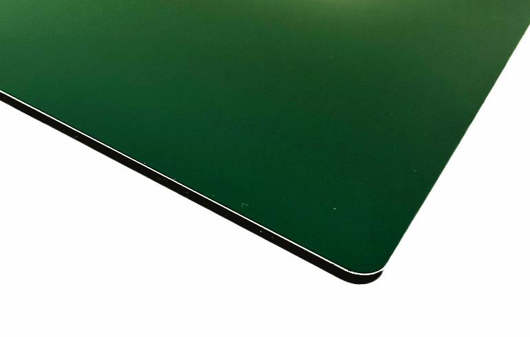 ALUPANEL®, Alu-sandwichplade, Grøn, Blank/Mat, 1500mm x 3050mm x 3,0 mm